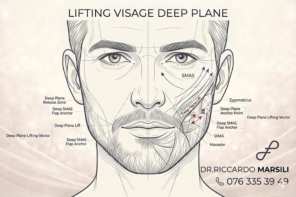 Chirurgie du visage à Lausanne : rajeunissement naturel avec Dr Riccardo Marsili