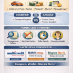 Choisir courtier en crédit en Suisse